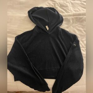 Alo ribbed hoodie
